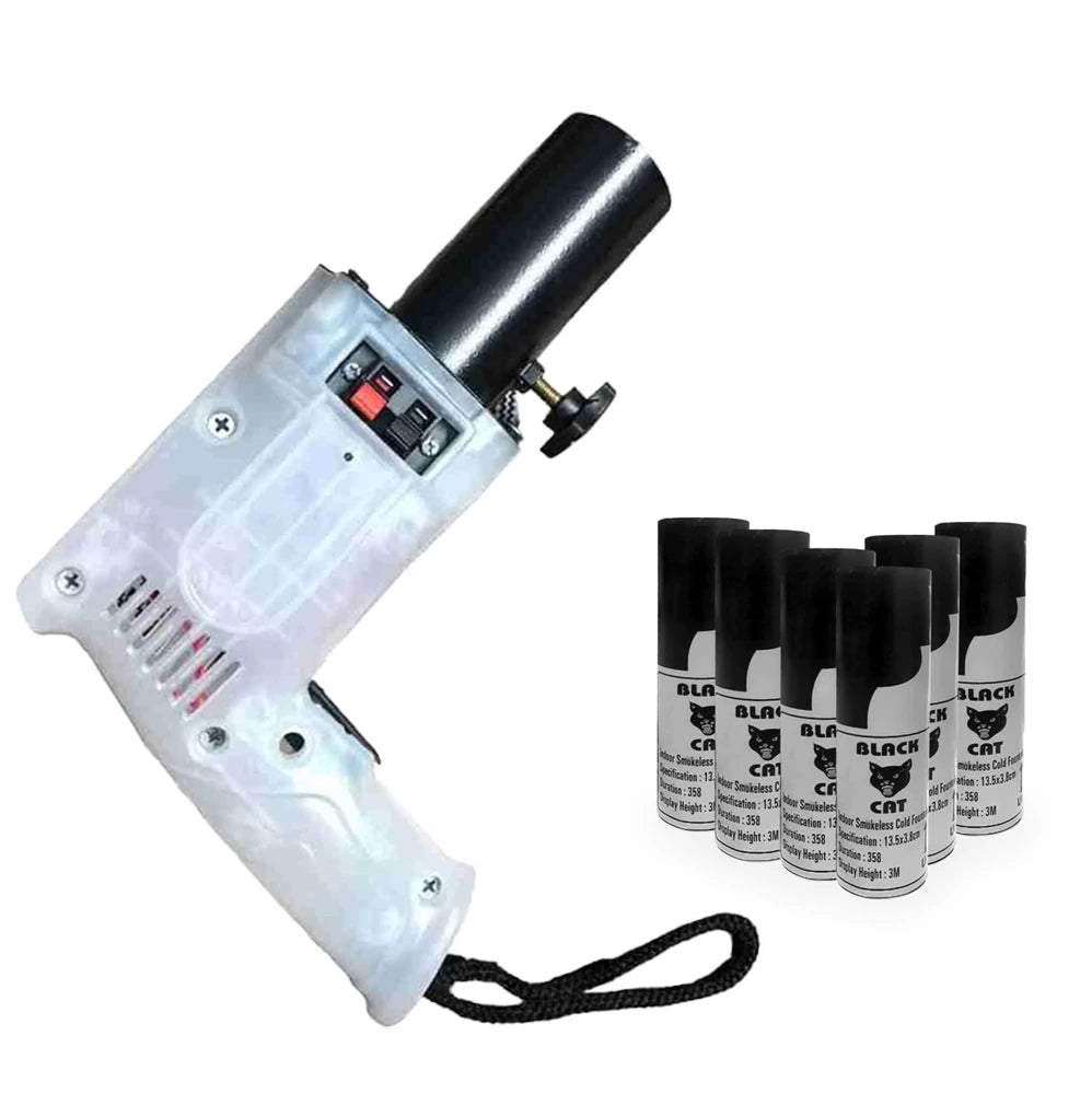 LED Pyro Gun With Free One Pyro