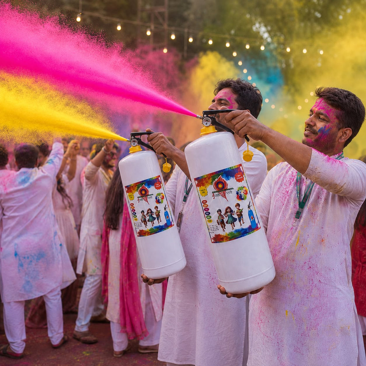 Best Quality Color Container for Holi - 2 KG