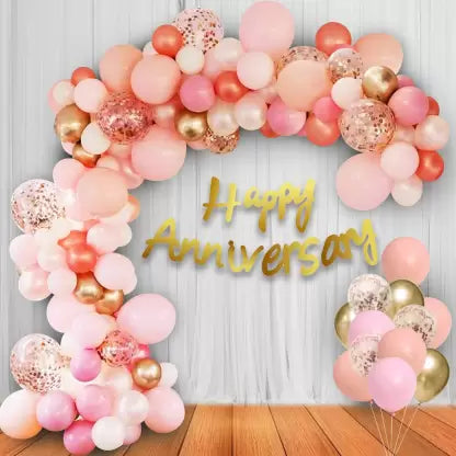 Amazing Anniversary Decoration Set (With Free Gift) - 47 items