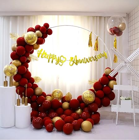 Romantic Anniversary Decoration Set (With Free Gift) - 47 items