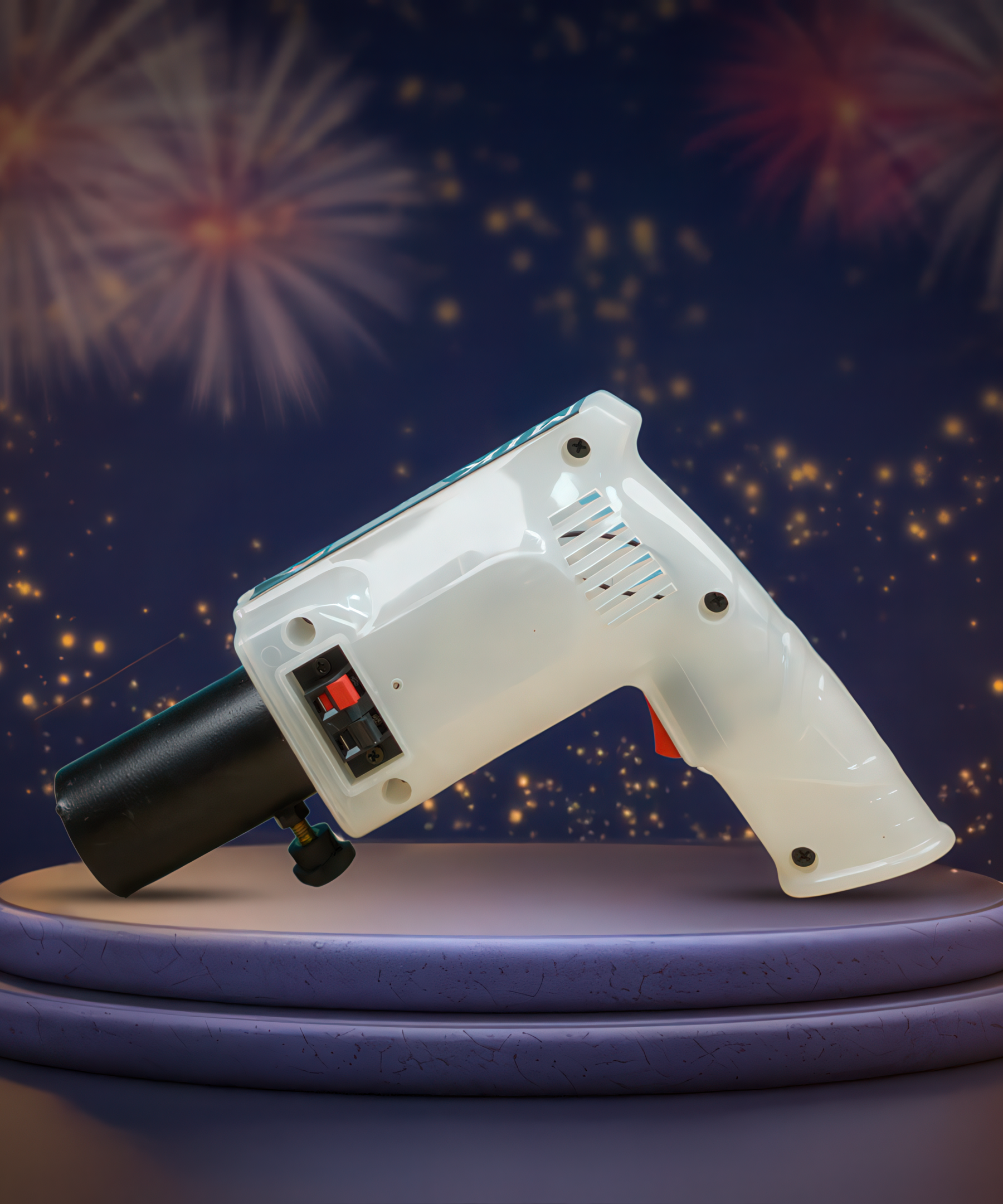 LED Gun with Single Imported Skyshot