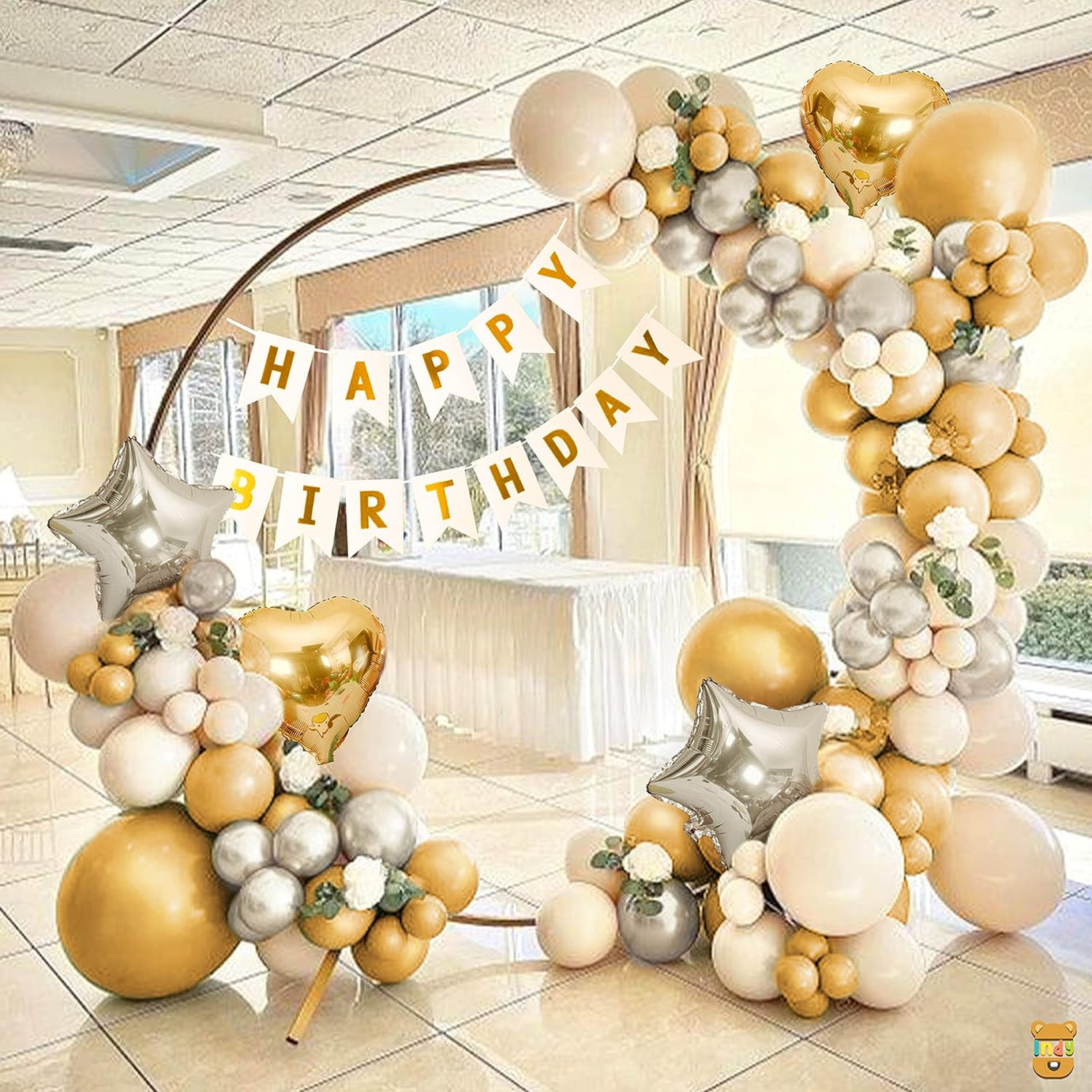 Happy Birthday Decoration Set -  64 Pcs