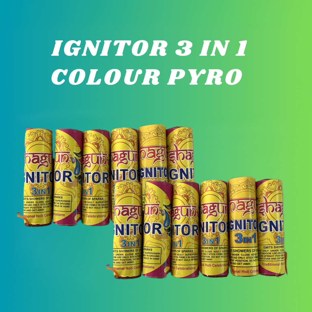 6 Pcs 3 in 1 Color Pyro refill
