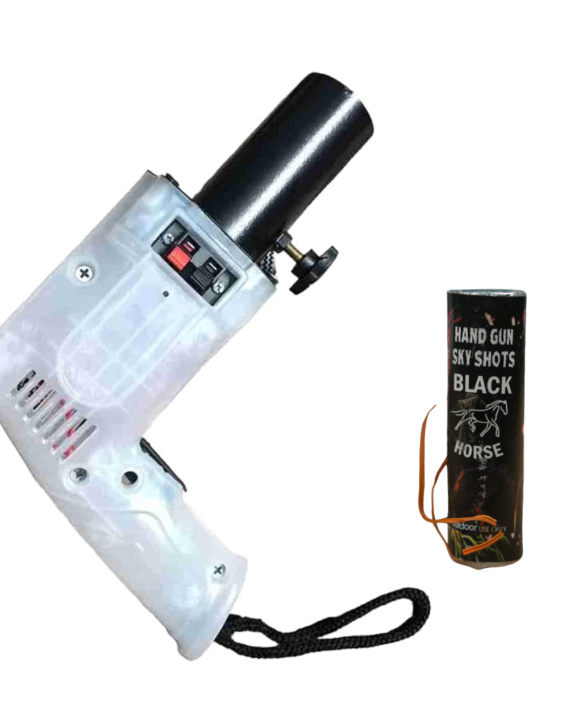 LED Gun with Single Imported Skyshot