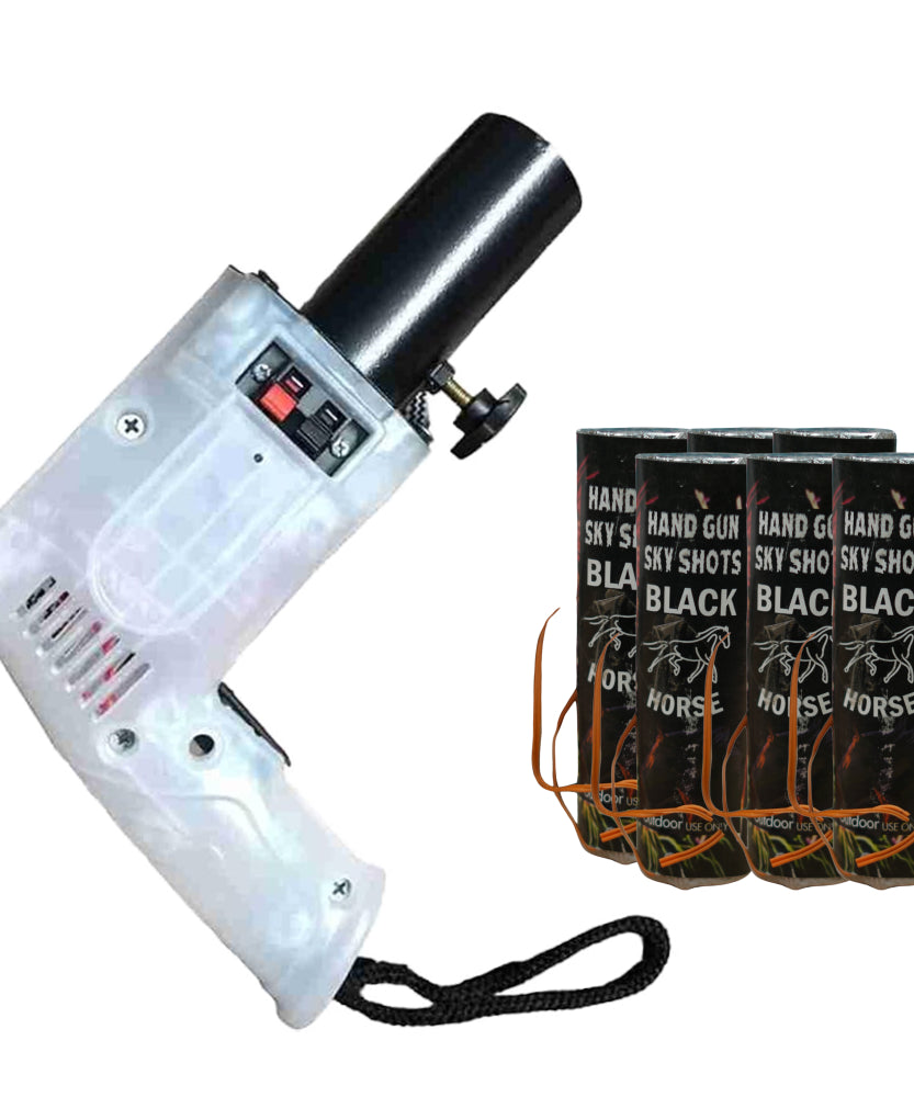 LED Gun with Single Imported Skyshot