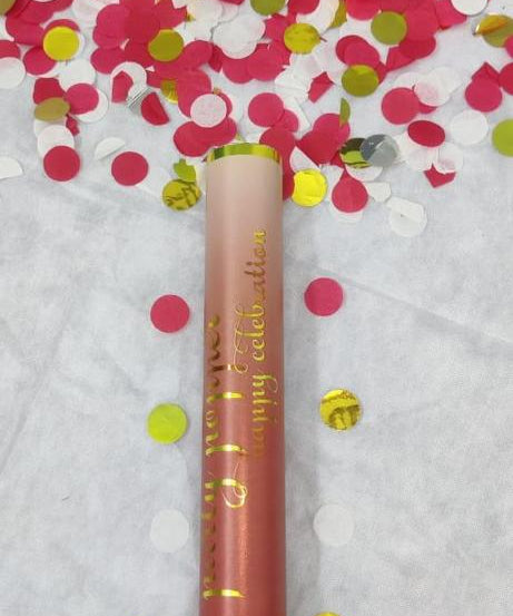 Round Confetti Popper - Pack of 2