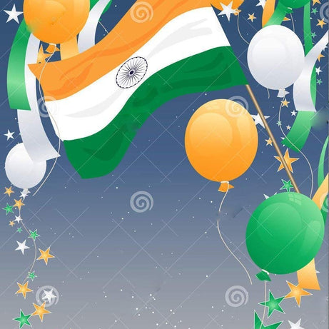 Party Paragon Orange, White & Green Colour Premium Balloon Special for Independence Day/Republic Day Decoration Tri-Colour Balloon/Tiranga Balloon (Pack of 200)