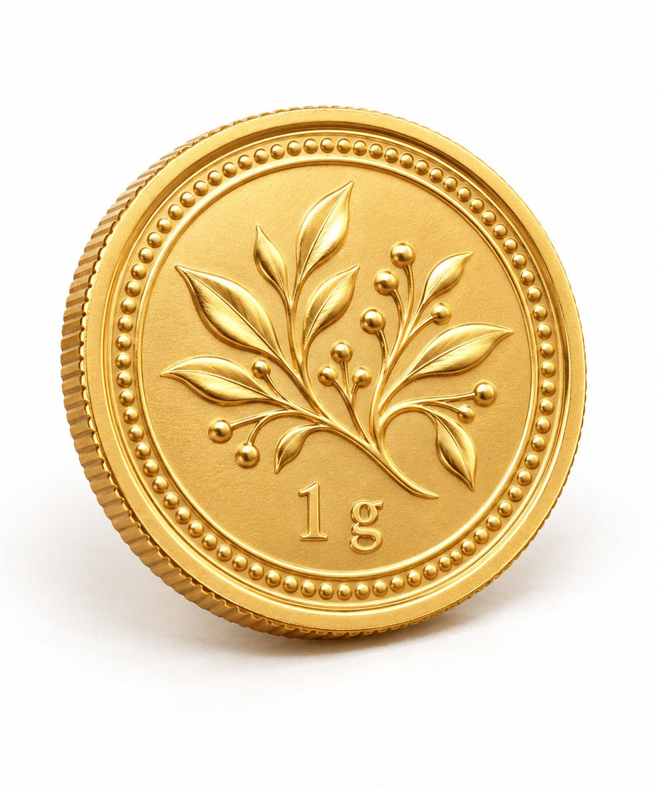 1 Gram Gold Coin - 22k