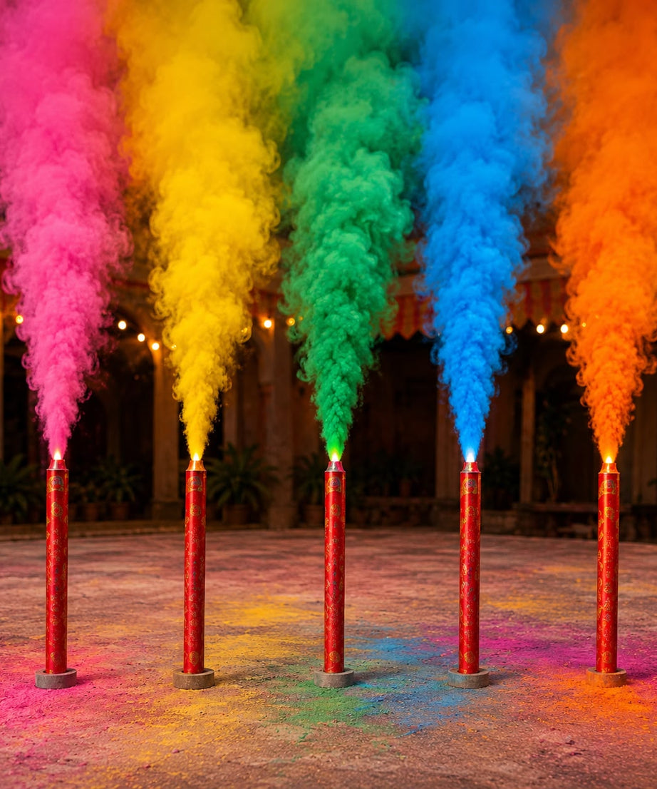 Premium scented color smoke sticks for events