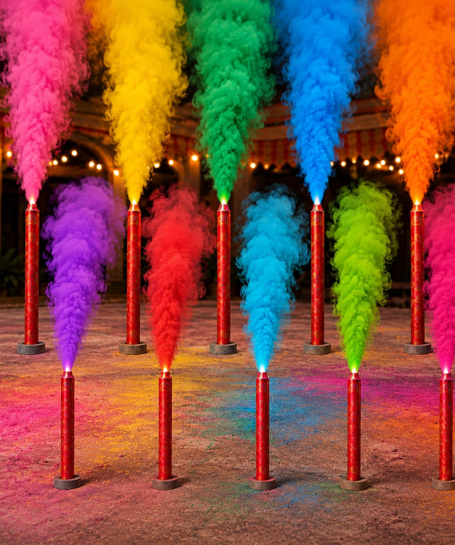 Premium scented color smoke sticks for events