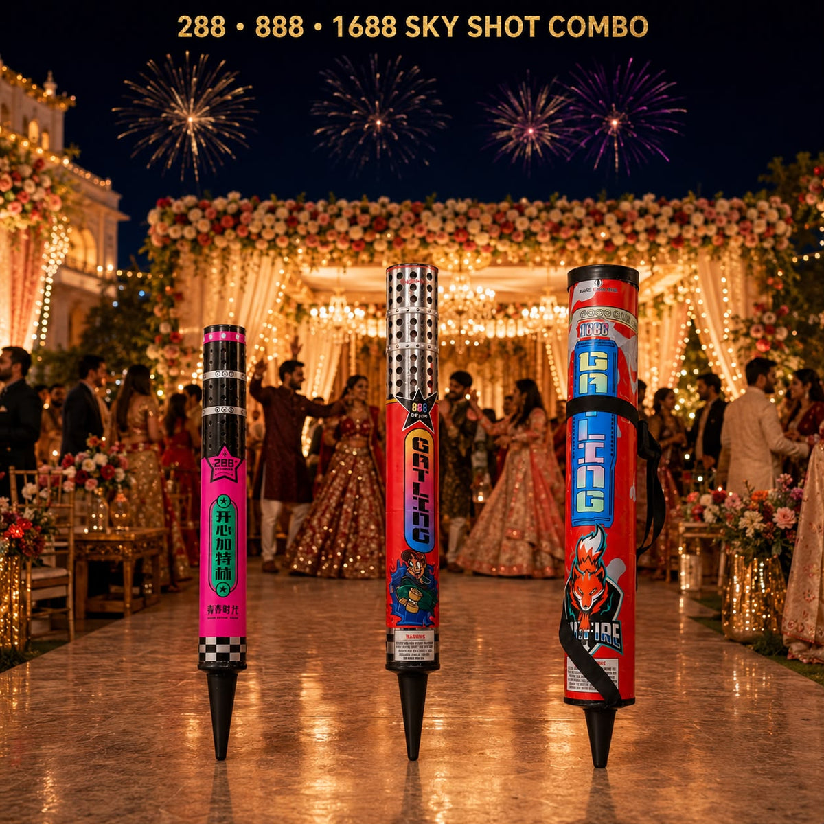 Skyshort Wedding Combo (288+888+1688)